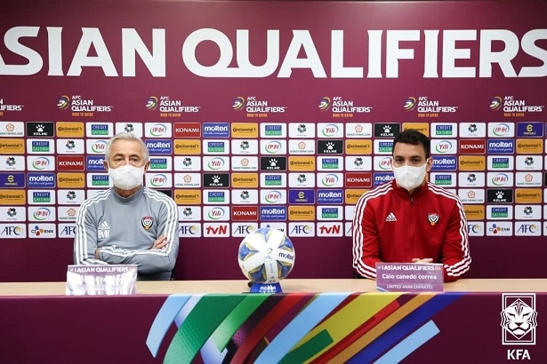 اشتباه سرمربی امارات درباره ایران و کره‌جنوبی