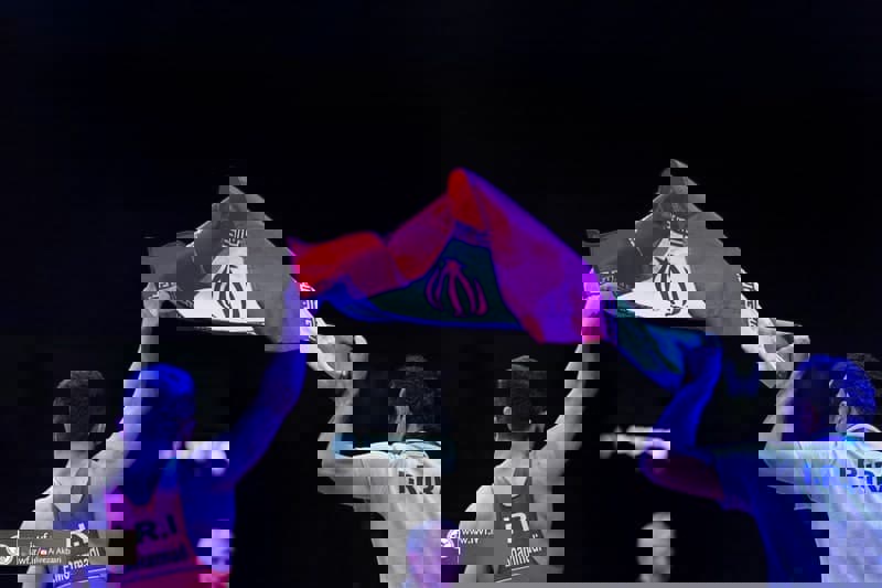 قهرمانی ایران در کشتی فرنگی نظامیان جهان