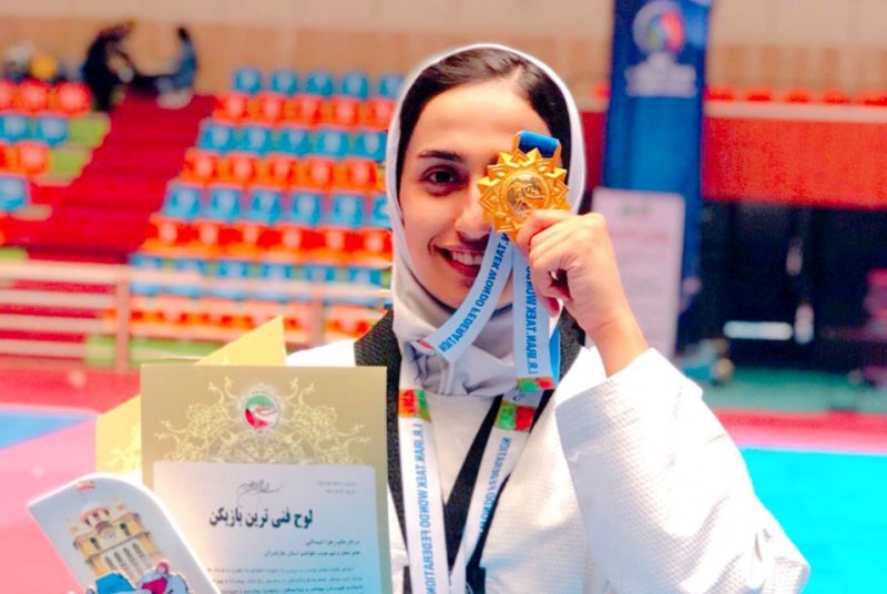 دختران تکواندوی ایران در رده سوم مسابقات آزاد جهانی