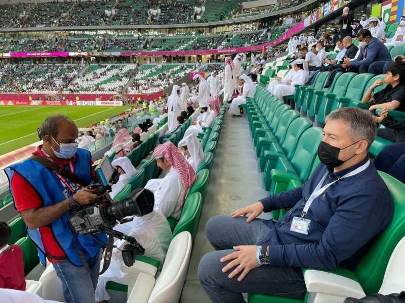 سکانسهایی از مصاحبه فیفا تیوی با اسکوچیچ(عکس)