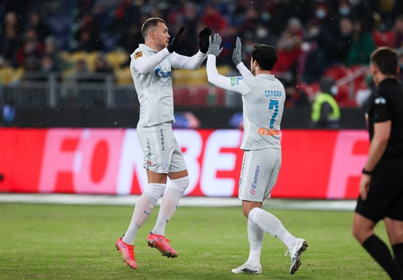 زیوبا و آزمون؛ بهترین زوج حمله در فوتبال روسیه