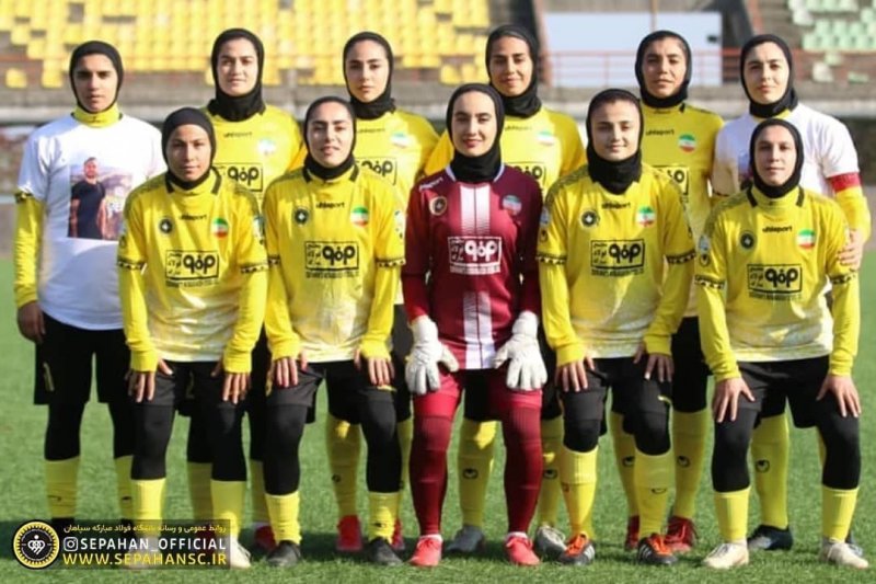 بازی بزرگ هفته فوتبال زنان به سود سپاهان (عکس)