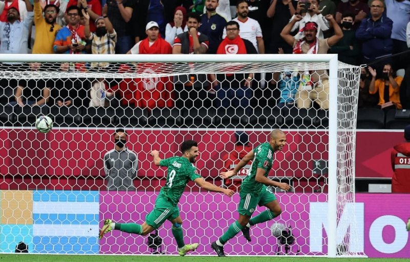 سلطه مطلق الجزایر بر عرب کاپ 2021(عکس)