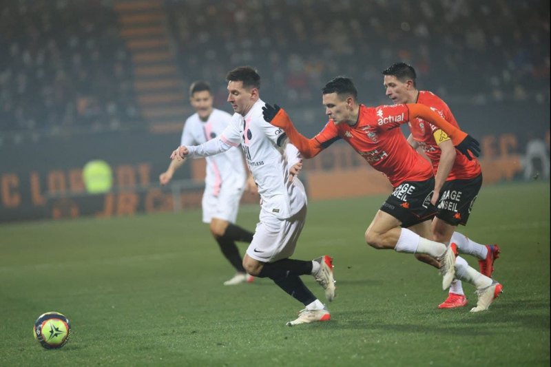 لوریان 1-1 پیاسجی؛ فرار بزرگ از شکستی عجیب