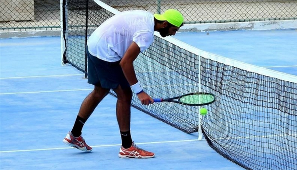 دوئل بازیکنان ایرانی و خارجی تنیس برای رسیدن به فینال