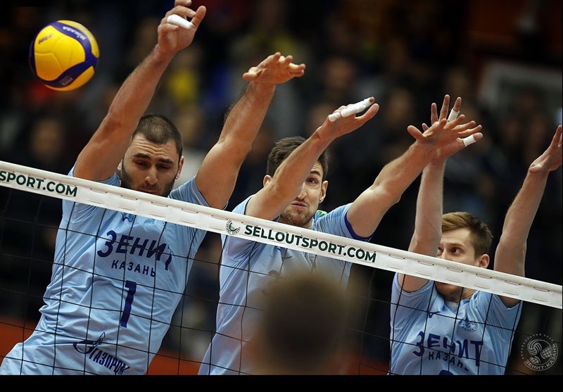 زنیت و دینامو در فینال جام حذفی والیبال روسیه 