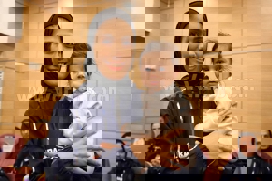 همراهی ویژه AFC؛ فرهمند با دخترش در جام ملت‌ها