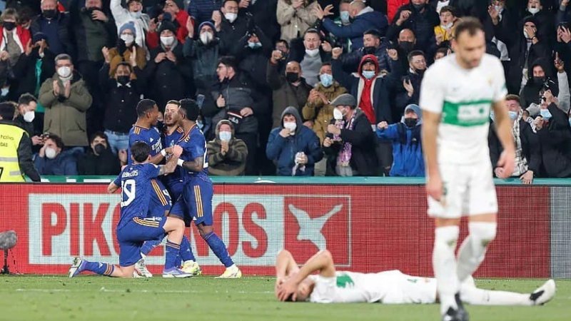 رئال مادرید با درد و رنج  سلطنت میکند