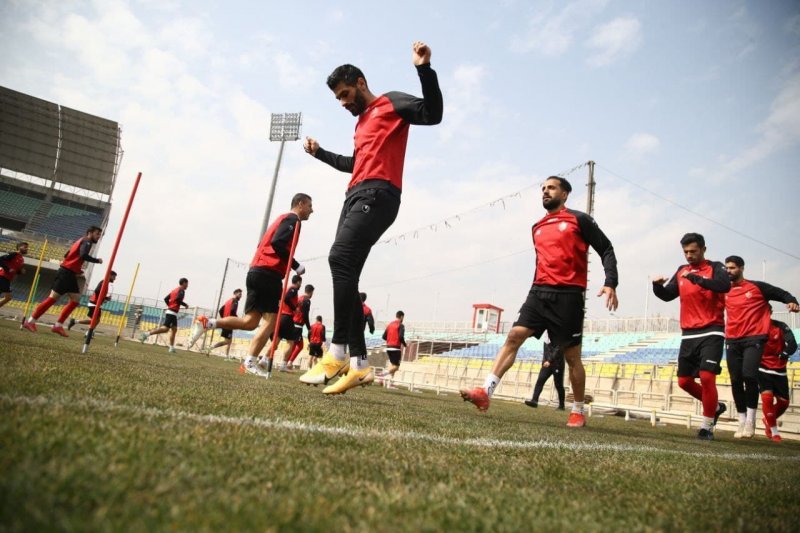استارت برنامه تمرینی پرسپولیس در سیرجان