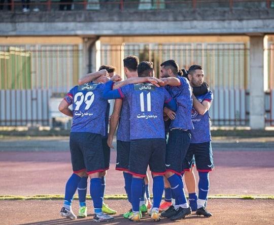 داماش گیلان؛ یک قدم تا صعود به لیگ 2