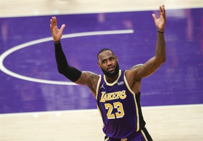 رکورد تاریخی جیمز در NBA