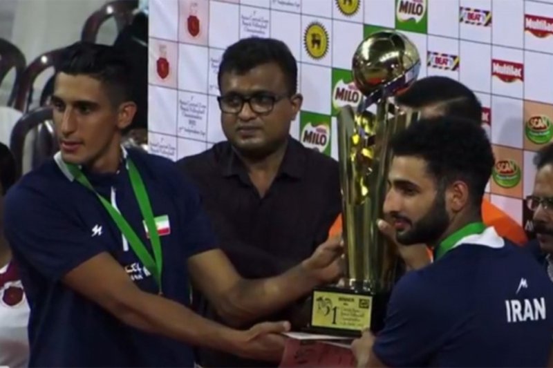 تیم ملی والیبال ساحلی ایران قهرمان آسیای مرکزی شد