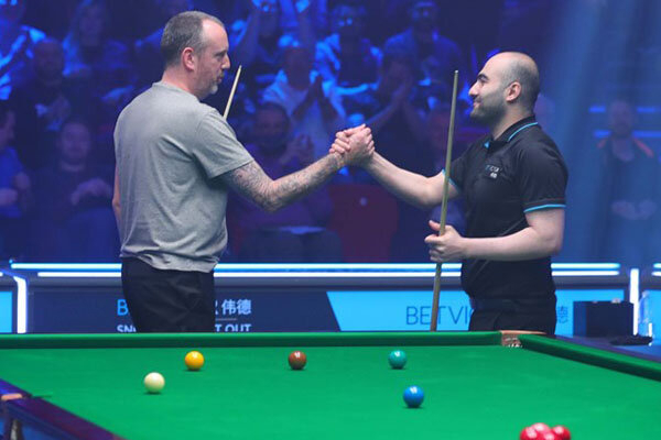 حضور حسین وفایی در مسابقات اسنوکر مسترز اروپا ۲۰۲۲