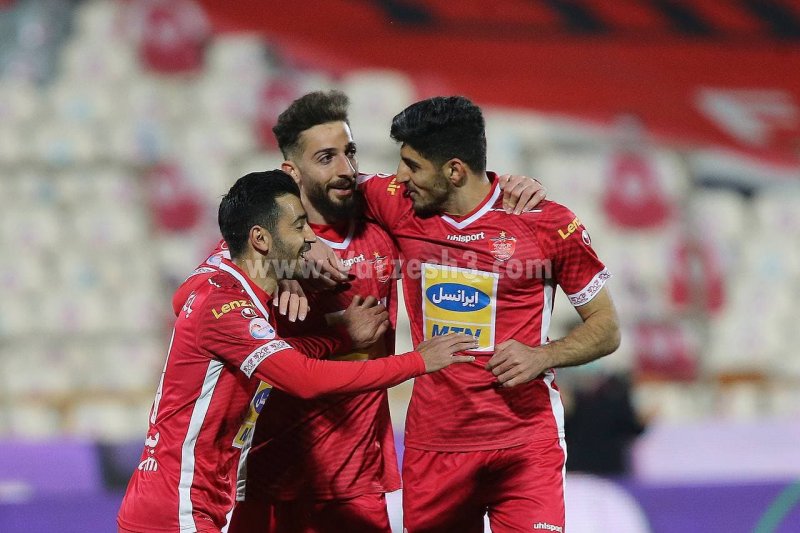 پرسپولیس از استقلال و مس جلو زد 