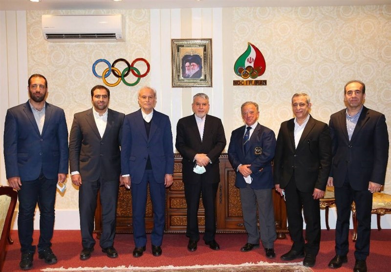 دیدار رئیس فدراسیون جهانی پرورش اندام با صالحی امیری