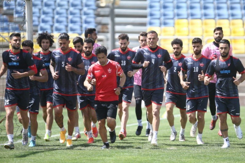 بازیکنان پرسپولیس آماده برای دور جدید تمرینات