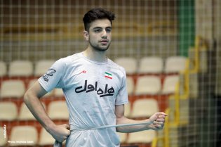 ستاره جوان والیبال ایران در لباس تیم‌ جدید (عکس)