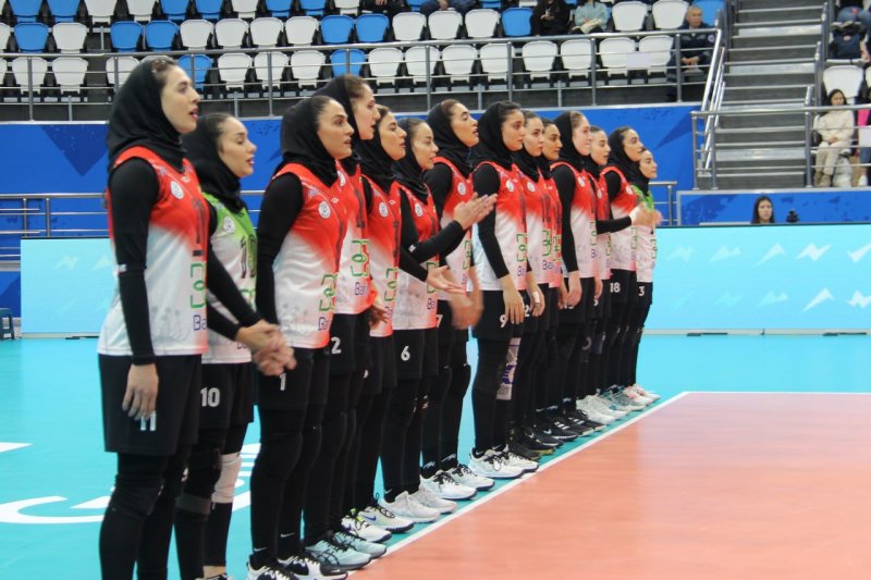 دختران والیبال ایران پشت سد سکوی آسیایی