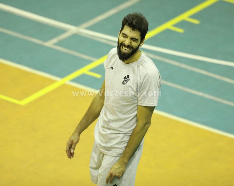 سید والیبال؛ کمی آنطرفتر از تمرین تیم ملی(عکس)
