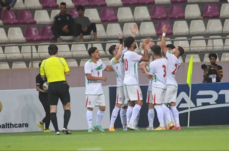 برتری یکگله امید ایران مقابل عراق
