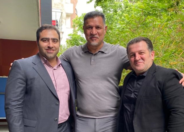 دعوت علی دایی به فینال لیگ پرورش اندام