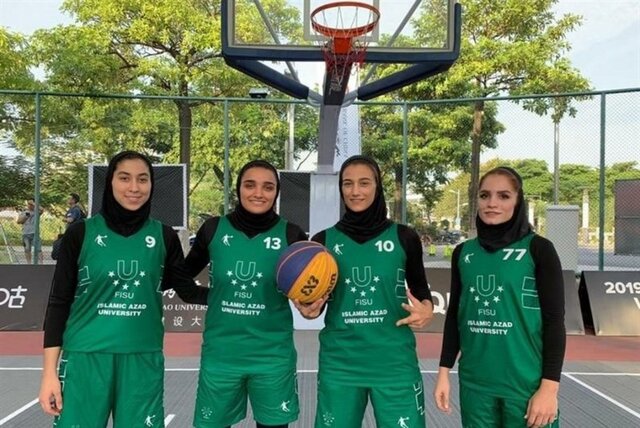 دختران ایرانی، ‌نماینده آسیا در لیگ جهانی بسکتبال ۳ نفره
