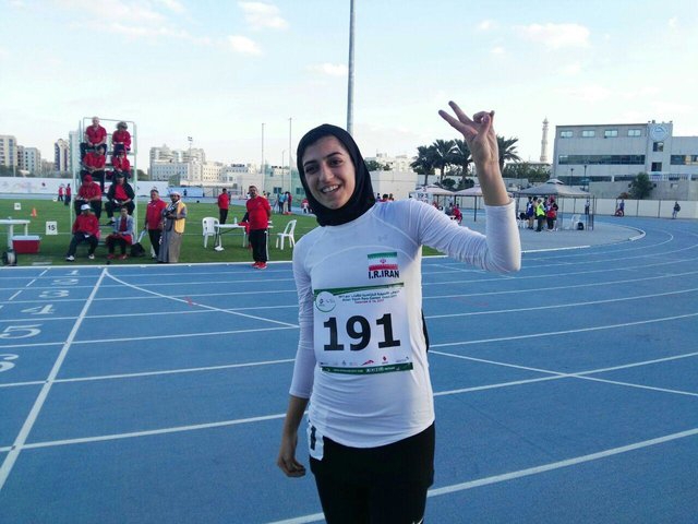 استارت بانوی دونده نابینا برای حضور در پارالمپیک
