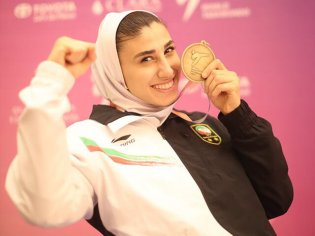 یک طلا و دو برنز تکواندوى ایران در روز نخست قهرمانی آسیا