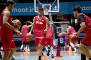 اولین برد بسکتبال ایران در اردوی صربستان 