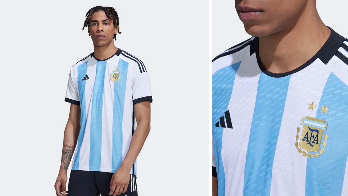  پیراهن جدید تیم ملی آرژانتین رونمایی شد