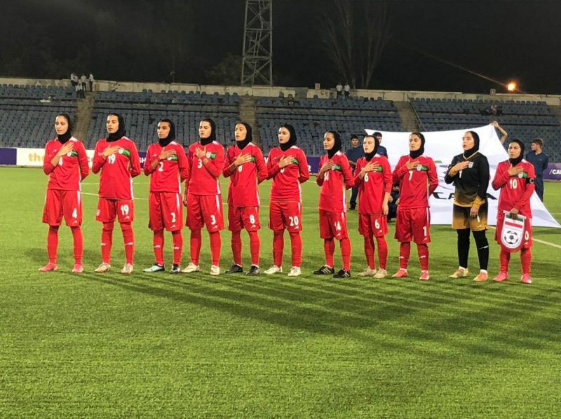پیروزی پُرگل تیم ملی زنان مقابل تاجیکستان