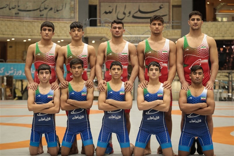 استارت ایرانی ها در کشتی نوجوانان جهان 