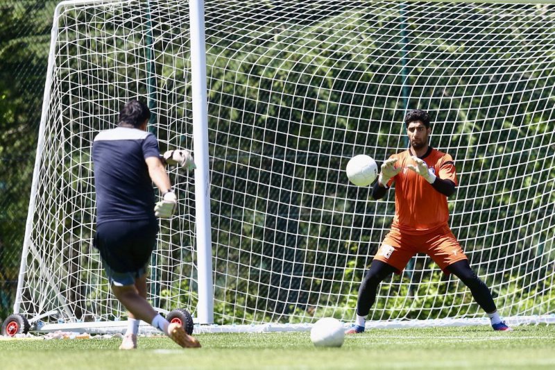 غلامپور بازهم دستکش طلا می‌خواهد (عکس)