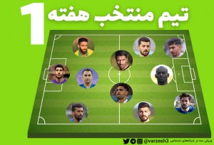 تیم منتخب هفته اول لیگ برتر
