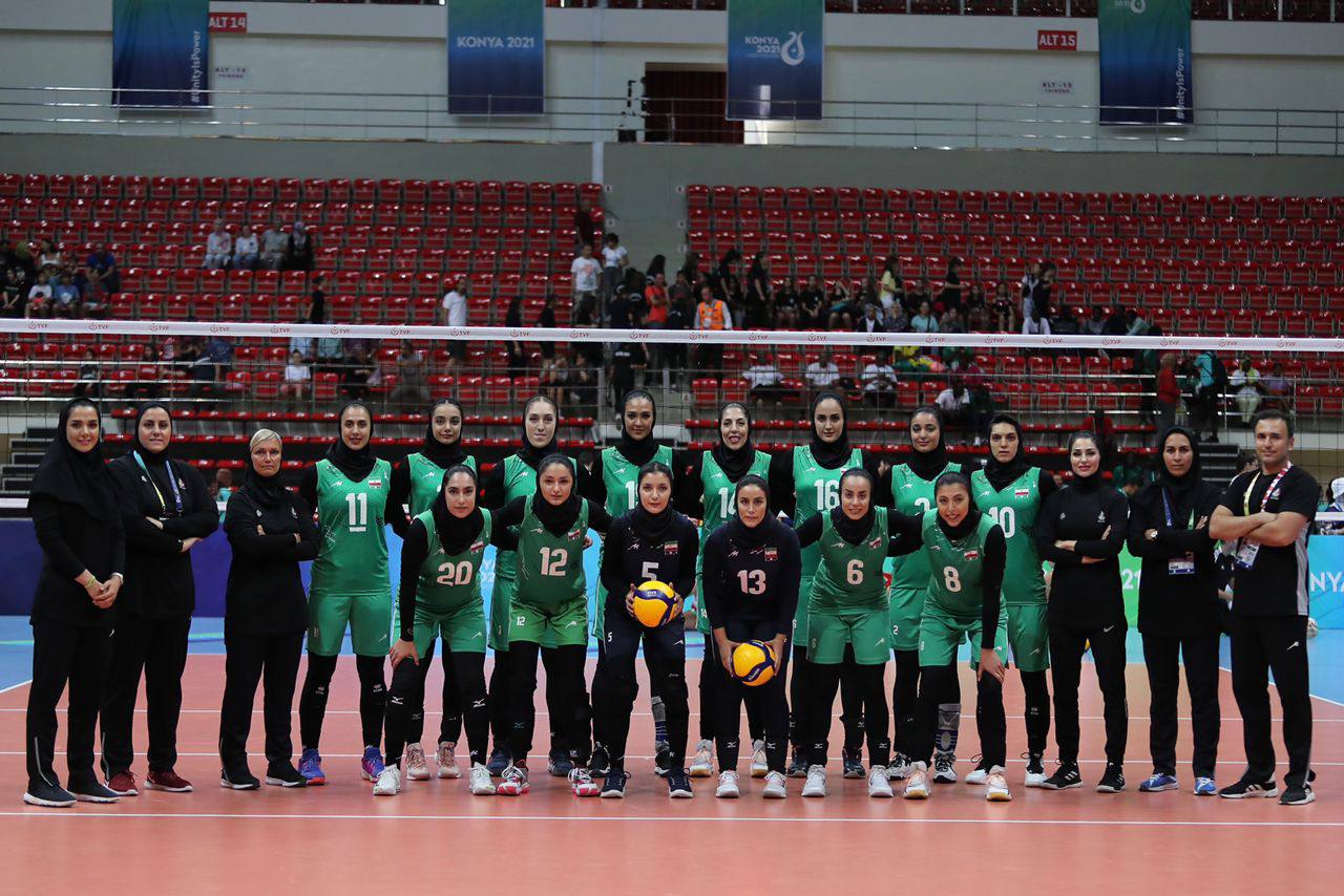 کشورهای اسلامی؛ زنان والیبال ایران نقره ای شدند