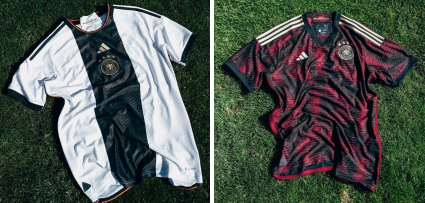 رونمایی از پیراهن‌های آلمان برای جام جهانی (عکس)