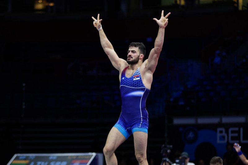 یک ایرانی در نیمه نهایی کشتی فرنگی قهرمانی جهان!