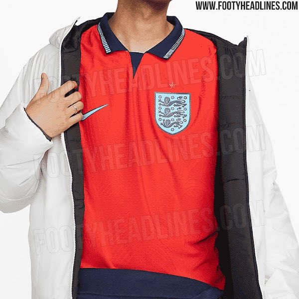 رونمایی از پیراهن‌ انگلیس در جام جهانی
