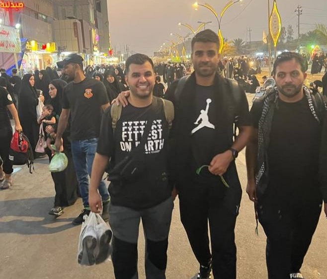 مدافع استقلال در پیادهروی اربعین