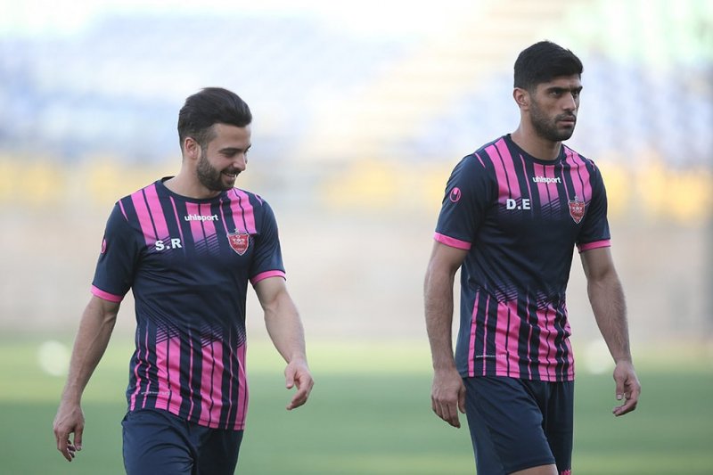 دانیال دیروز با پرسپولیس تمرین کرد
