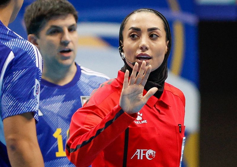 داور زن ایرانی پای ثابت بازیهای حساس (عکس)