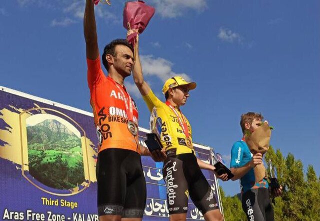 قهرمانی رکابزن بلژیکی در مرحله سوم تور ایران- آذربایجان