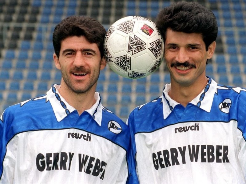 عکس علی دایی و رونالدو