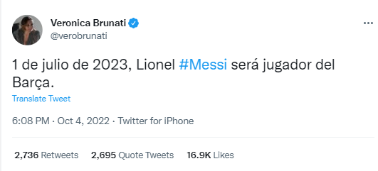 تاریخ بازگشت لیونل مسی به بارسلونا مشخص شد!