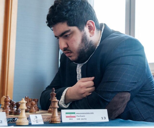 تساوی مقصودلو در شطرنج جام باشگاه‌های اروپا