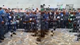 خطیبی کلنگ کمپ بزرگ مس را زد (عکس)