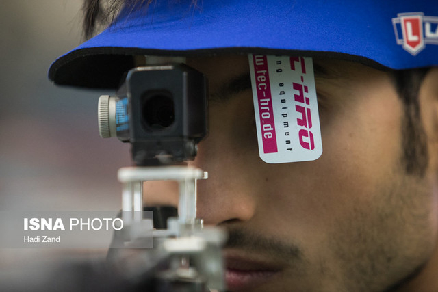 اعلام رتبه تیراندازان در تفنگ درازکش قهرمانی جهان