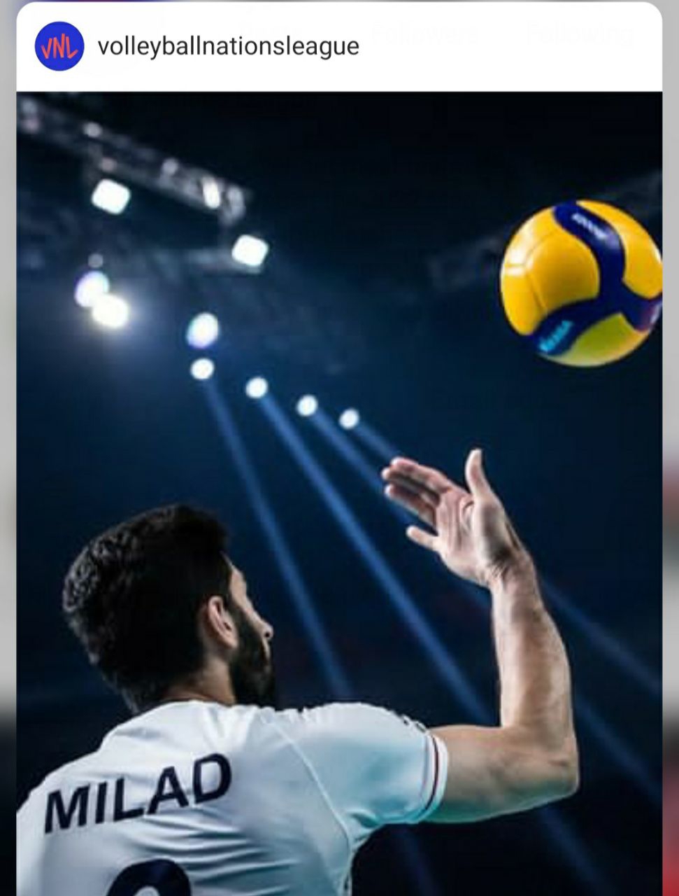 کاپیتان ایران سوژه پست جدید FIVB (عکس) 2