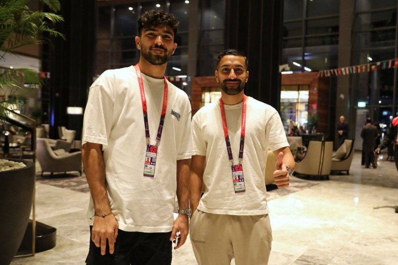 دو ستاره تیم ملی به قطر رسیدند (عکس)
