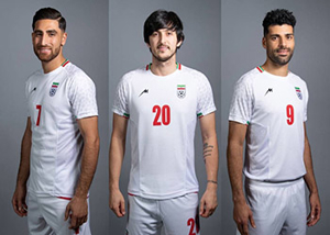 پرتره ستارههای ایران برای جام جهانی 2022(عکس)